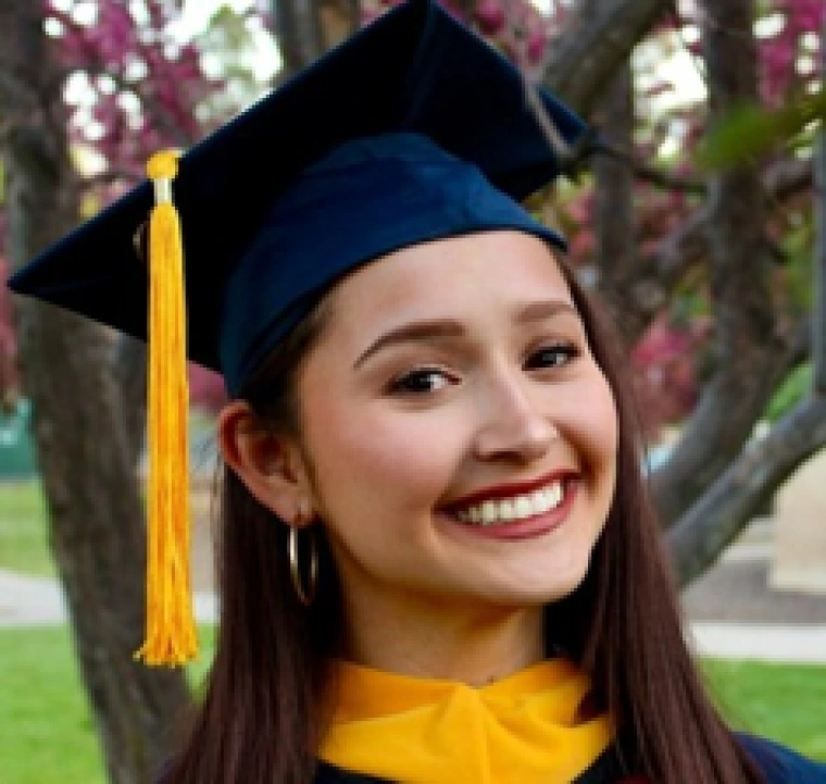 This photo is an image of Crystal Morales. 