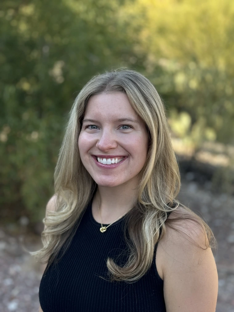Headshot of student, Madison Gamble. 